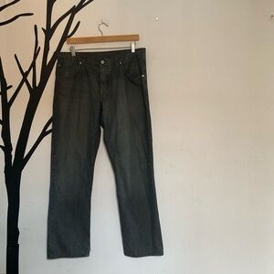 Joop! luxury jeans in washed denim with button fly closure